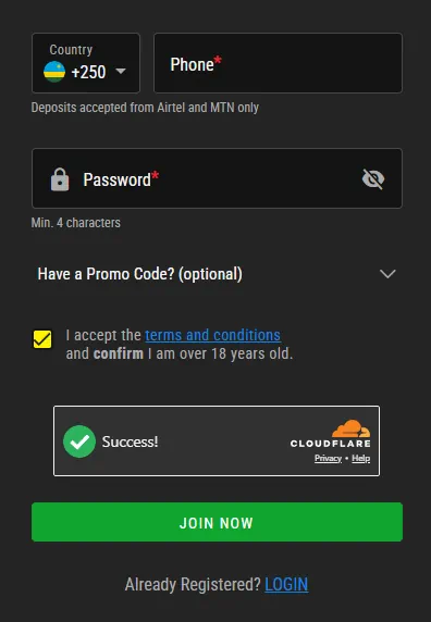 Winner Casino Registration